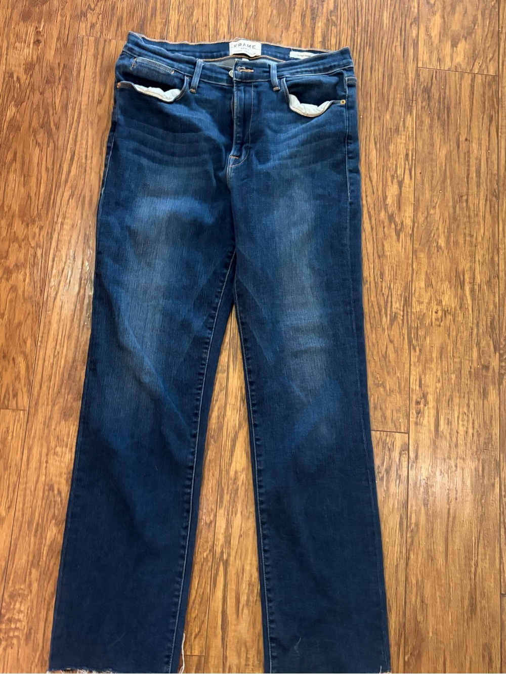 Frame Denim Women's Dark Blue Boot Cut Jeans